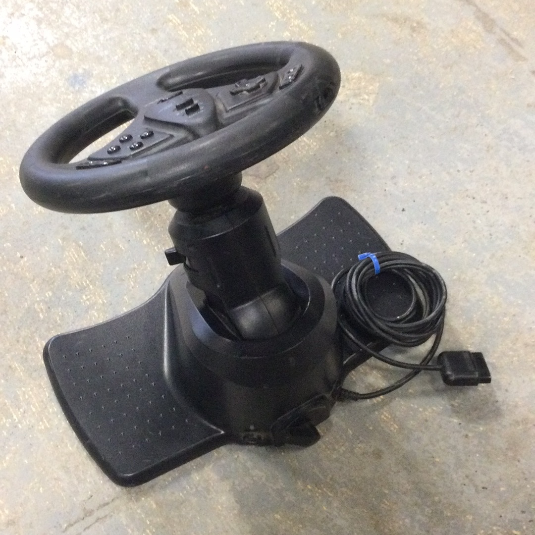 InterAct V3 Playstation Race Wheel Black - PS2