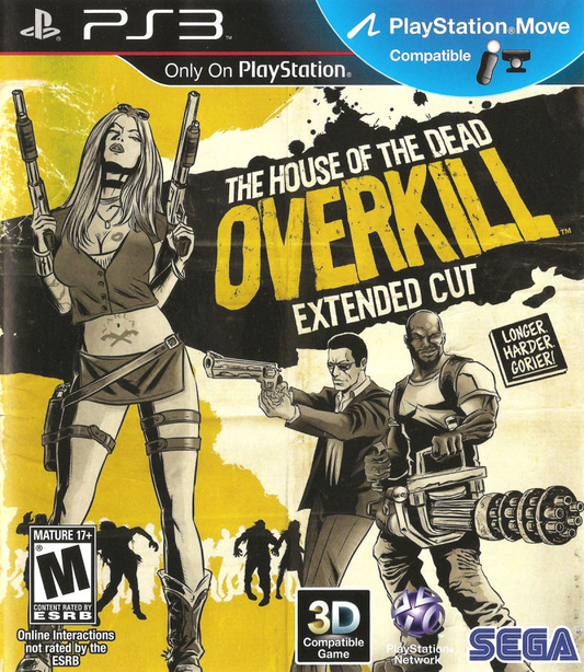 House of the Dead: Overkill Extended Cut - PS3