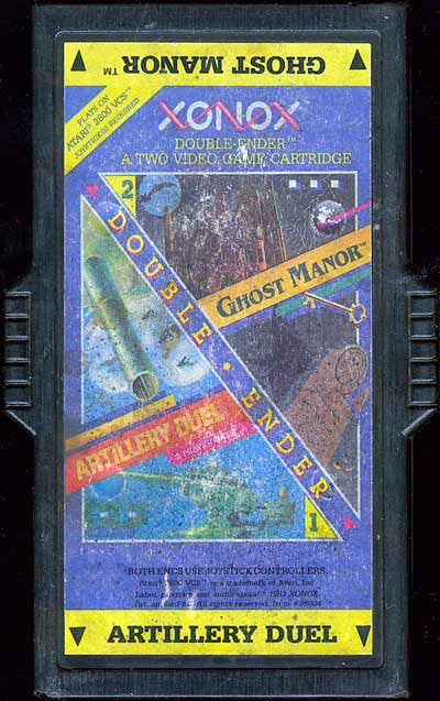 Artillery Duel / Ghost Manor - Atari 2600