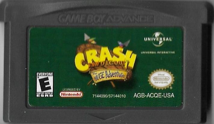 Crash Bandicoot the Huge Adventure - GBA