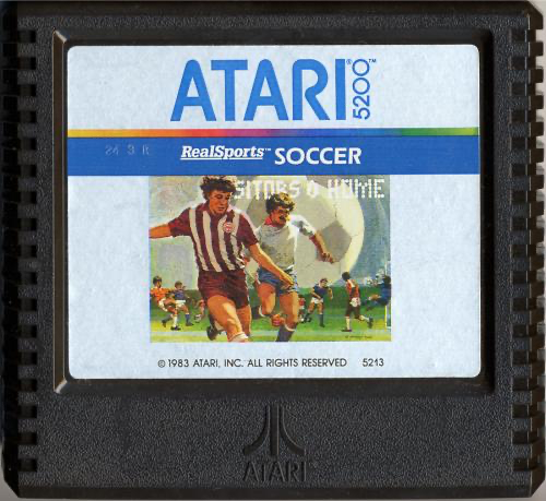 RealSports Soccer - Atari 5200