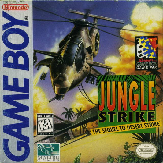 Jungle Strike - Game Boy