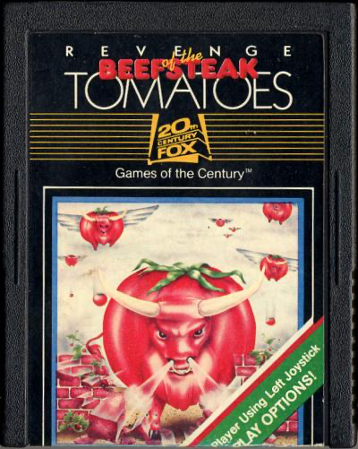 Revenge of the Beefsteak Tomatoes - Atari 2600