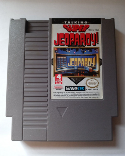 Talking Super Jeopardy - NES