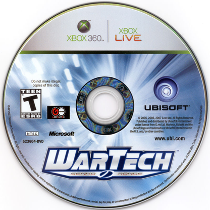 WarTech: Senko no Ronde - Xbox 360