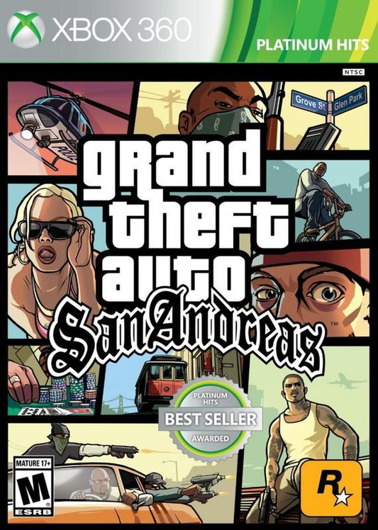 Grand Theft Auto: San Andreas Platinum Hits - Xbox 360