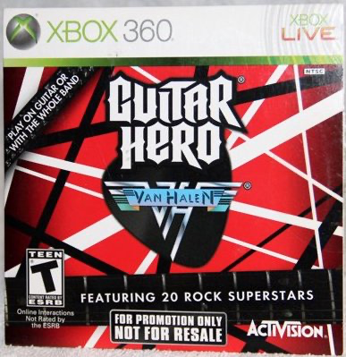 Guitar Hero: Van Halen (Sleeve-Style) - Xbox 360