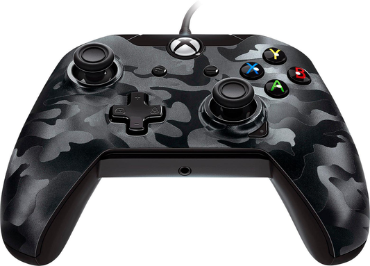 PDP Wired Controller Black Camo - Xbox One