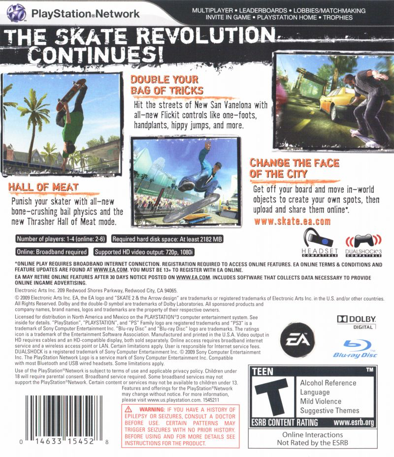 Skate 2 - PS3