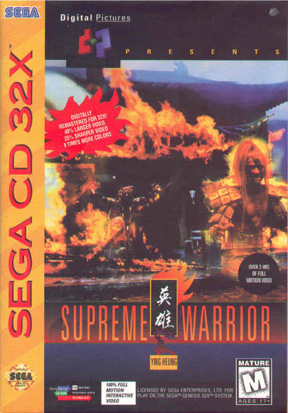 Supreme Warrior - Sega CD