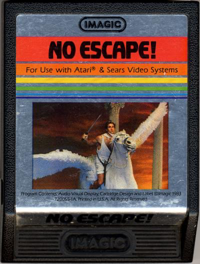 No Escape! (Picture Label) - Atari 2600