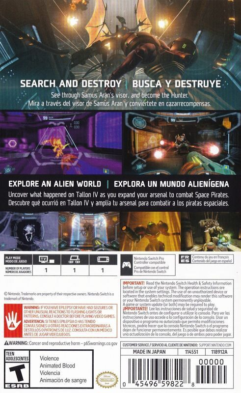 Metroid Prime Remastered - Switch