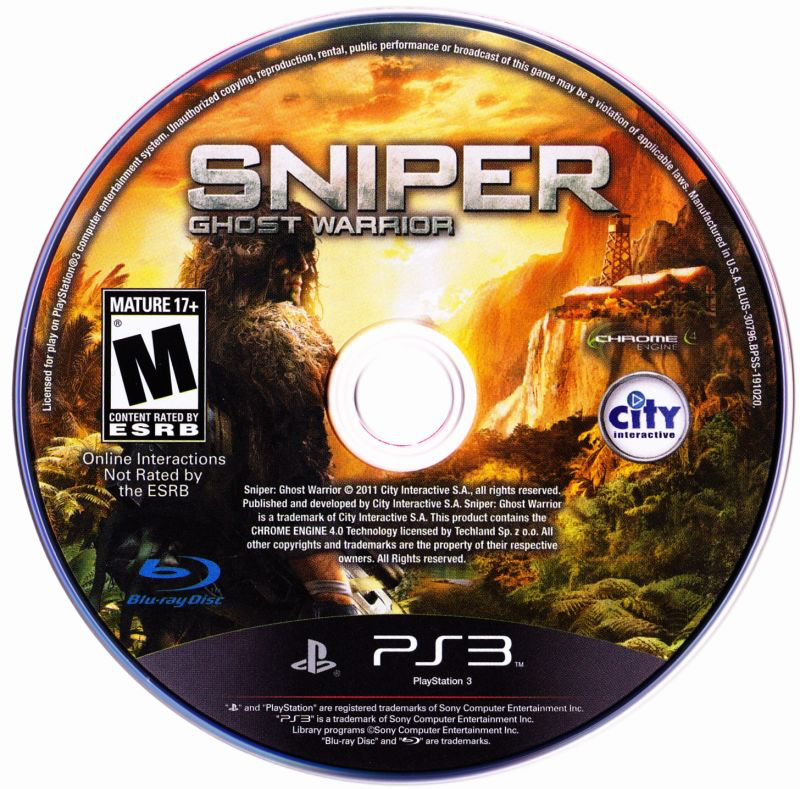 Sniper: Ghost Warrior - PS3