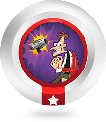 Round Power Disc | Dr. Doofenshmirt'z Damage-Inator! - Disney Infinity 1.0