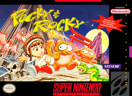 Pocky & Rocky - SNES