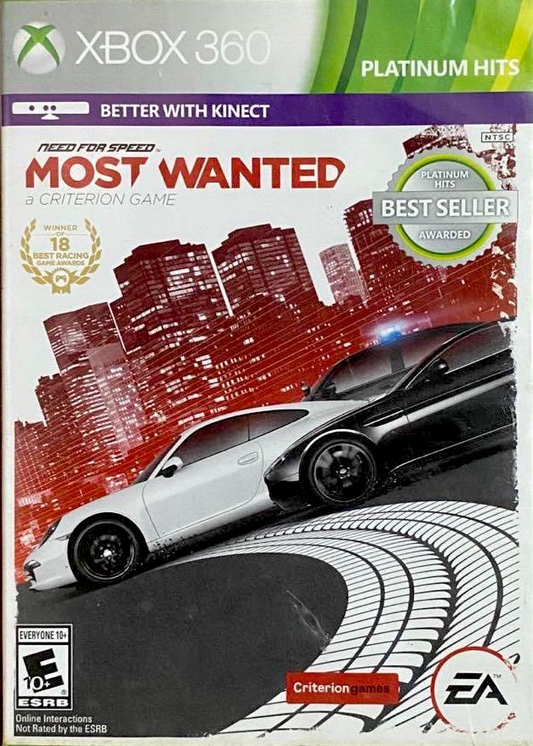 Need for Speed: Most Wanted - Platinum Hits (Criterion) - Xbox 360
