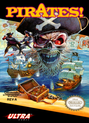 Pirates! Sid Meiers - NES