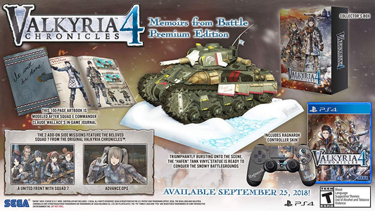 Valkyria Chronicles 4 - Memoirs from Battle Edition - PS4