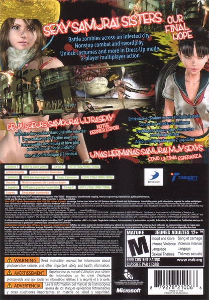 Onechanbara: Bikini Samurai Squad - Xbox 360