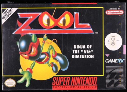 Zool SNES 8.5 A - NEBRASKA COLLECTION