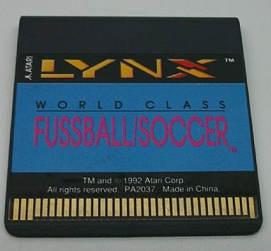World Class Fussball Soccer - Atari Lynx