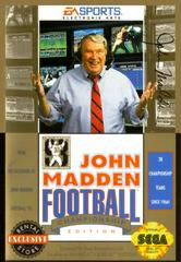 John Madden Football '93 Championship Edition - Genesis