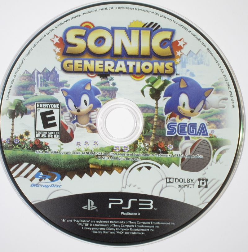 Sonic: Generations - PS3