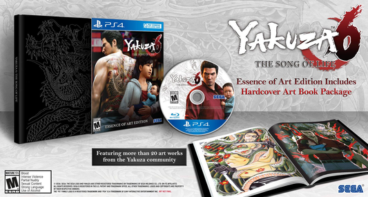 Yakuza 6: The Song of Life - Essence of Art Edition - PS4