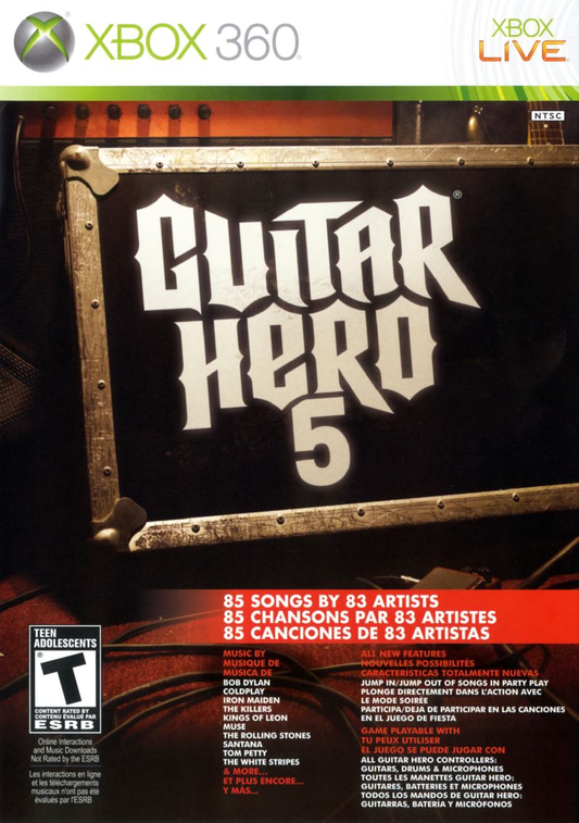 Guitar Hero 5 - Xbox 360