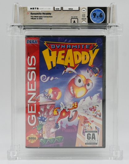 Dynamite Headdy SEGA GENESIS 9.6 A - NEBRASKA COLLECTION