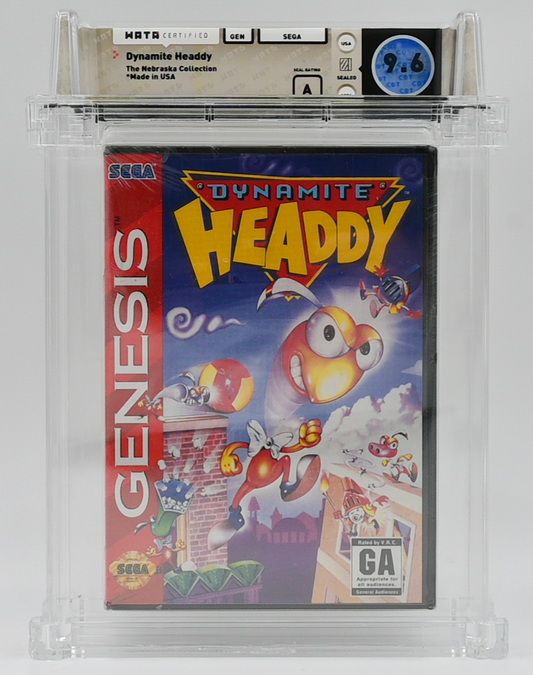 Dynamite Headdy SEGA GENESIS 9.6 A - NEBRASKA COLLECTION