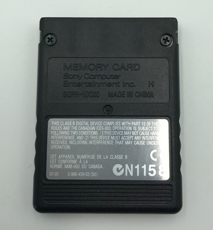 Memory Card PS2 8 MB Official Black - PS2