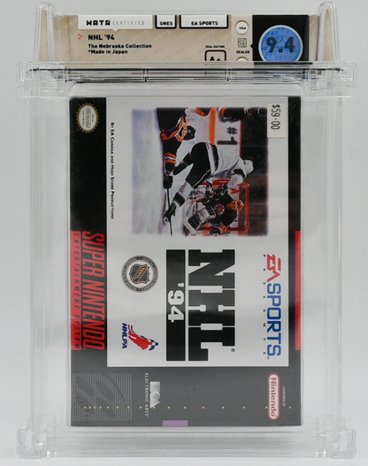 NHL '94 SNES 9.4 A+ - NEBRASKA COLLECTION