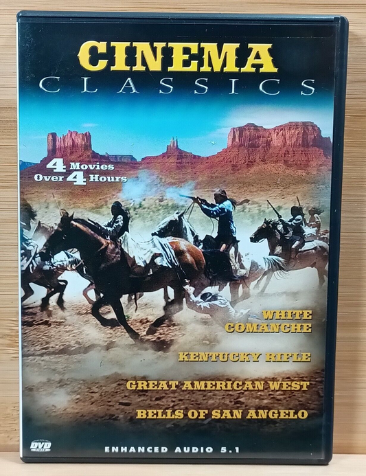 Cinema Classics Western, Vol. 20: Bells Of San Angelo / Kentucky Rifle / White Comanche - DVD
