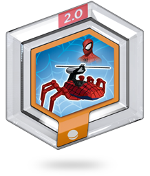 Hexagonal Power Disc | Spider-Copter - Disney Infinity 2.0