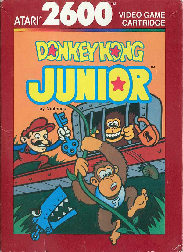 Donkey Kong Junior (Red Label) - Atari 2600