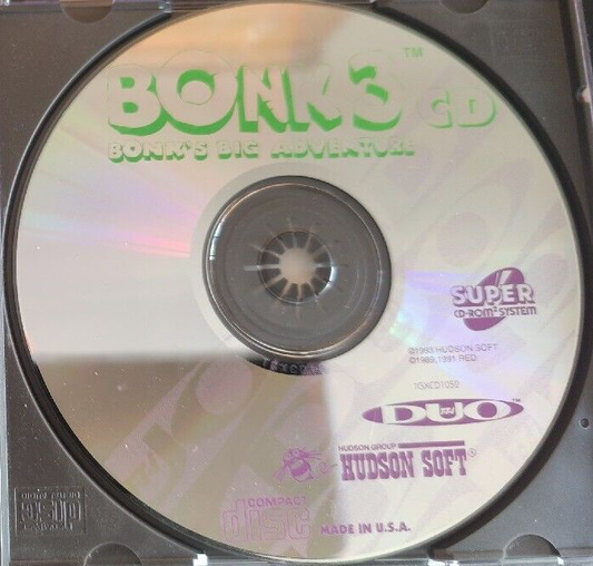 Bonk 3 Bonk's Big Adventure - NEC Turbo Duo