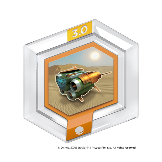 Hexagonal Power Disc | Quad Jumper - Disney Infinity 3.0