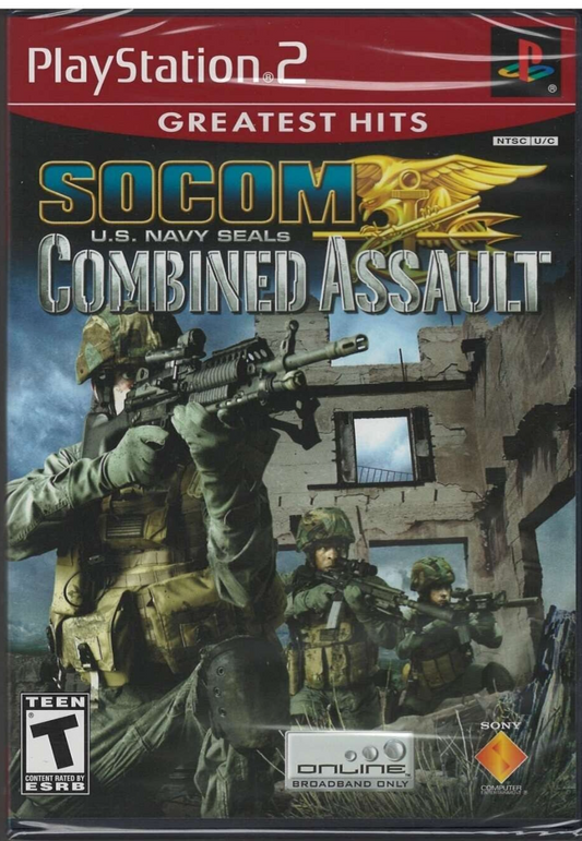 SOCOM: U.S. Navy Seals - Combined Assault - Greatest Hits - PS2