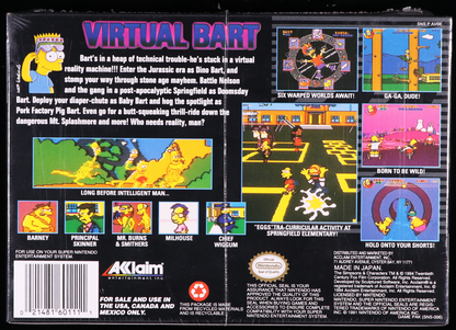 Virtual Bart SNES 8.5 A+ - NEBRASKA COLLECTION