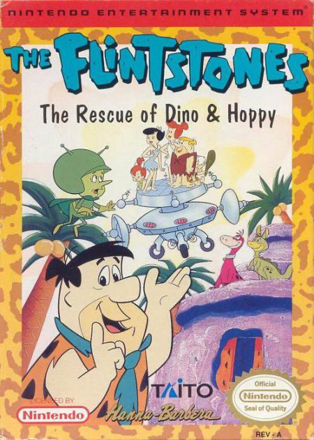 Flintstones The Rescue of Dino & Hoppy, The - NES
