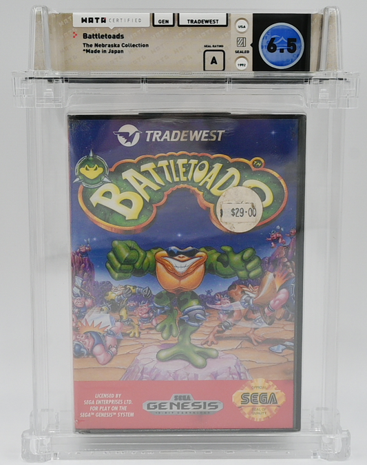 Battletoads SEGA GENESIS 6.5 A - NEBRASKA COLLECTION