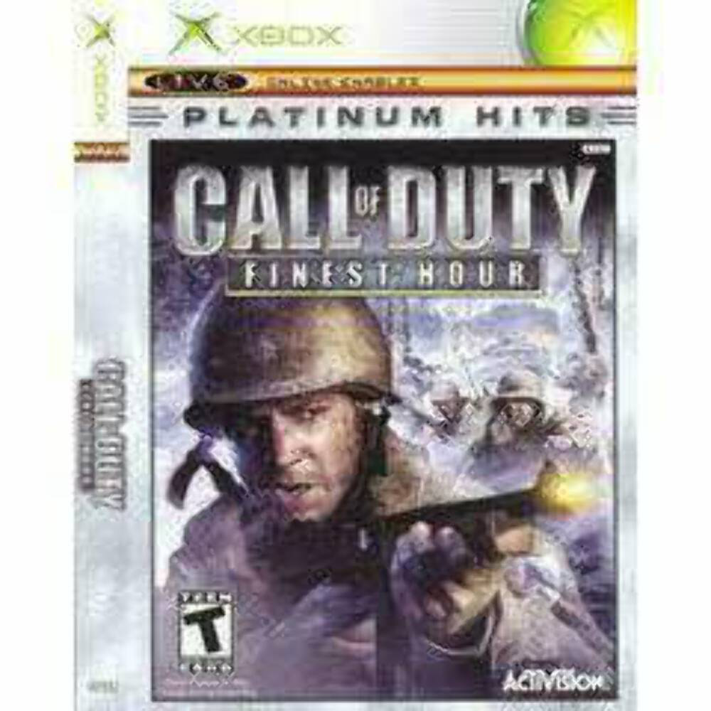 Call of Duty: Finest Hour - Platinum Hits - Xbox