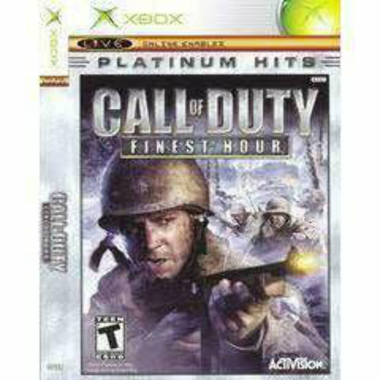 Call of Duty: Finest Hour - Platinum Hits - Xbox