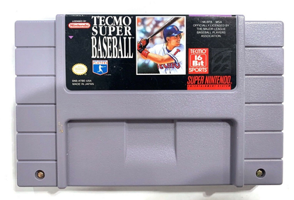 Tecmo Super Baseball - SNES