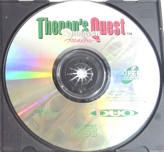 Dungeon Master: Theron's Quest - NEC Turbo Duo