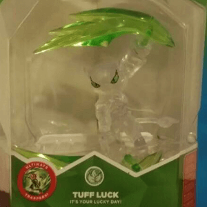 Clear Tuff Luck - Skylander Trap Team Chase Variant