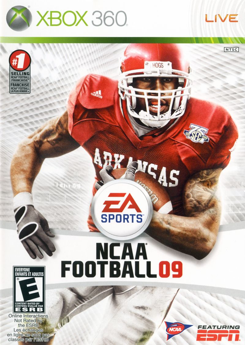 NCAA Football 09 - Xbox 360