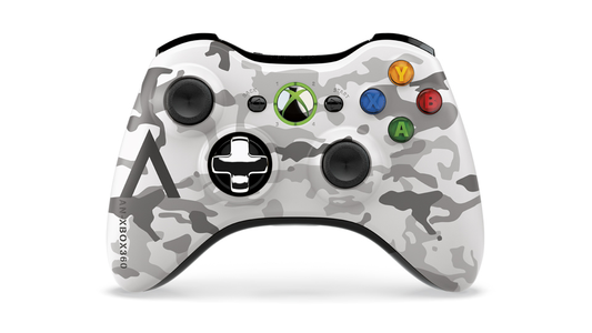 Wireless Official Controller | Armored Core 5 White Camo Edition - Xbox 360