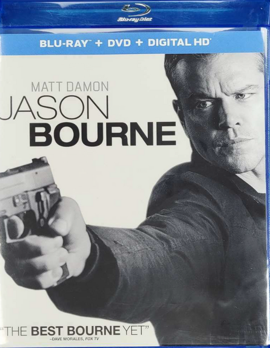 Jason Bourne - Blu-ray Action/Adventure 2016 PG-13